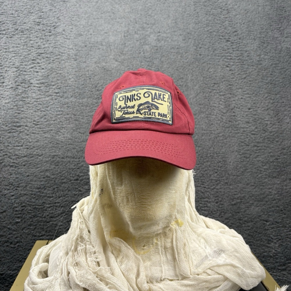 Inks Lake State Park Hat Men OSFM Strapback Adjustable Twill Baseball Cap OC